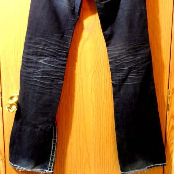 BIG STAR Jeans The Buckle Sophie 25L Low Boot Designer Denim Dark wash (30x33) - Picture 4 of 11